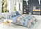 Noorse hoes Pierre Cardin SCOTT Blauw 144 Draden 150 x 230 cm