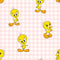 Noorse hoes Piolín Tweety Vichy Roze 175 Draden 155 x 220 cm