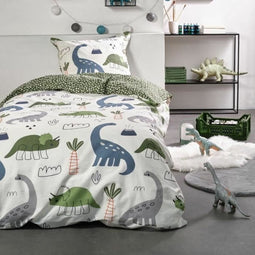 Noorse hoes TODAY Happy 4.11 Groen 140 x 200 cm