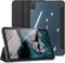 Dux Ducis - Tablet hoes geschikt voor Nokia T20 (2021) - 10.4 Inch - Toby Series - Auto Sleep/Wake functie - Tri-Fold Book Case - Zwart