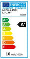 Müller-Licht 401024 LED-lamp Energielabel G (A - G) E27 Reflector 10 W Warmwit (Ø x h) 63 mm x 100 mm 1 stuk(s)