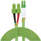 Lindy 46322 - Optische kabel - 2x Fibre LC naar 2x Fibre SC - 300 cm - Groen