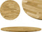 vidaXL - Tafelblad - rond - 23 - mm - 500 - mm - massief - eikenhout