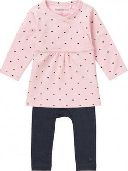 Noppies Kledingset 2-delig Light Rose Vrouwen Maat 56