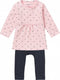 Noppies Kledingset 2-delig Light Rose Vrouwen Maat 56