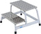 KRAUSE lfa027 Plattform, Trittleiter, 2 Stufen, 0,4 m Hohe