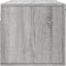 vidaXL - Wandkast - 100x36,5x35 - cm - bewerkt - hout - grijs - sonoma - eikenkleurig
