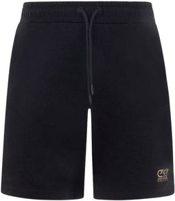Cruyff Energized - Joggingshort Heren - Standaard fit - Zwart - Goud - Maat XL