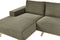 NORA - Hoekbank - Groen - Rechtszijdig - Polyester