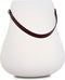 Nordic D'luxx - Bloempot L met Led Multicolour ø 34 cm - Polypropyleen - Wit