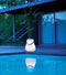 Nordic D'luxx - Bloempot L met Led Multicolour ø 34 cm - Polypropyleen - Wit