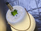 Nordic D'luxx - Bloempot L met Led Multicolour ø 34 cm - Polypropyleen - Wit