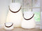 Nordic D'luxx - Bloempot L met Led Multicolour ø 34 cm - Polypropyleen - Wit