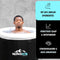 NØRDICE® - IJsbad XXL - Dompelbad - Complete IJsbad Starterpack - Zitbad Set - Ice Bath Inclusief Thermometer
