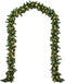 Nordlandia Guirlande Met verlichting - Timer - Kerstversiering - 500CM - Kerstslinger - Kerstdecoratie - 100 LED - Batterij