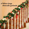 Nordlandia Guirlande Met verlichting - Timer - Kerstversiering - 500CM - Kerstslinger - Kerstdecoratie - 100 LED - Batterij