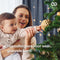 Nordlandia Kunstkerstboom Met LED Verlichting - 240 cm - Realistische Kunststof Kerstboom - Metalen Standaard - Groen