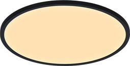 Nordlux 50066103 Oja 60 LED-plafondlamp LED LED Energielabel: E (A - G) 38 W Zwart