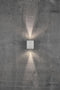Nordlux Canto kubi2 49711001 LED-buitenlamp (wand) 12 W Warmwit Wit