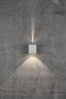 Nordlux Canto kubi2 49711001 LED-buitenlamp (wand) 12 W Warmwit Wit