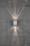 Nordlux Canto kubi2 49711001 LED-buitenlamp (wand) 12 W Warmwit Wit