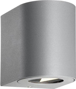 Nordlux Canto Wandlamp Buiten - 2-lichts LED - 2700K - IP44 - Grijs - Rond