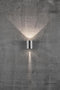 Nordlux Canto Wandlamp Buiten - 2-lichts LED - 2700K - IP44 - Roestvrij staal - Rond
