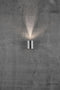 Nordlux Canto Wandlamp Buiten - 2-lichts LED - 2700K - IP44 - Roestvrij staal - Rond