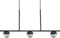 Nordlux Contina 3-spot hanglamp opaal glas/zwart