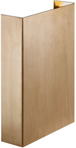 Nordlux Fold Wandlamp Buiten L LED 3000K IP54 Messing