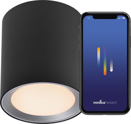 Nordlux Landon long-smart-2700 6500K-IP44-zwart