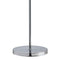 Nordlux Ray vloerlamp - 155 cm hoog - buigarm - E14 fitting - chroom met wit glas