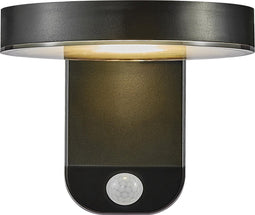 Nordlux Rica rond-wandlamp-solar-LED module-zwart