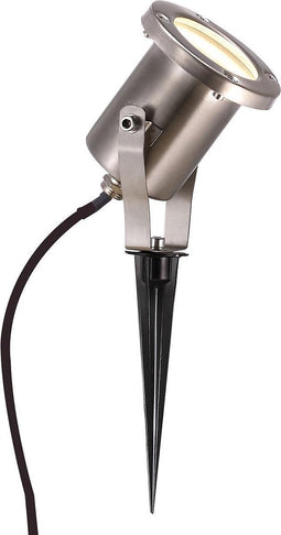 Nordlux Taurus grondspot - voor buiten - IP54 - GU10 - 15 cm hoog - staal