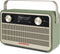 Nordmende Transita 121 IR oplaadbare draagbare internet, DAB+ en FM radio met Bluetooth, groen