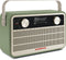 Nordmende Transita 121 IR oplaadbare draagbare internet, DAB+ en FM radio met Bluetooth, groen