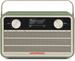 Nordmende Transita 121 IR oplaadbare draagbare internet, DAB+ en FM radio met Bluetooth, groen