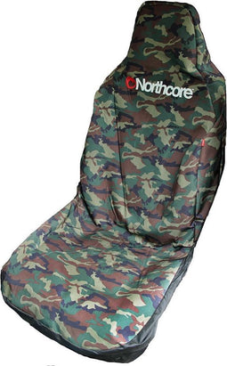 Northcore Waterbestendig Enkel Van en Auto Stoelhoes - Camo - Heavy Duty - Waterproof Single Van and Car Seat Cover