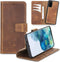 NorthLife - 2-in-1 (RFID) bookcase hoes - Geschikt voor Samsung Galaxy S20 - Villa Cruoninga Cognac