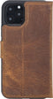 NorthLife - Geschikt voor iPhone 11 Pro - Lederen Afneembare 2-in-1 bookcase hoes - Cognac