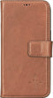 NorthLife - Geschikt voor iPhone 13 Pro - Lederen Afneembare 2-in-1 bookcase hoes - Cognac
