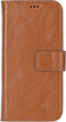 NorthLife Geschikt voor iPhone 16 - Leren Afneembare 2-in-1 bookcase telefoonhoes - Cognac