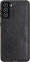 NorthLife - Geschikt voor Samsung Galaxy S21 - Lederen Afneembare 2-in-1 bookcase hoes - Zwart