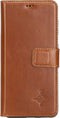 NorthLife - Geschikt voor Samsung Galaxy S21 Plus / S21+ - Lederen Afneembare 2-in-1 bookcase hoes - Cognac