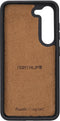NorthLife - Geschikt voor Samsung Galaxy S23 - Lederen Afneembare 2-in-1 bookcase hoes - Cognac