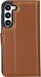 NorthLife - Geschikt voor Samsung Galaxy S23 Plus / S23+ - Lederen Afneembare 2-in-1 bookcase hoes - Cognac