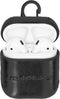 NorthLife - Haga leren cover hoes - Geschikt voor AirPods 1 / 2 - Zwart