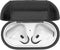 NorthLife - Haga leren cover hoes - Geschikt voor AirPods 1 / 2 - Zwart