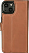 NorthLife - iPhone 13 - Lederen Afneembare 2-in-1 bookcase hoes - Cognac