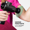 Northwall Massage Gun Professioneel PRO - Massage Pistool Inclusief Koffer en 6 Opzetstukken incl. Eikenhouten Massagekop - Krachtig en Draadloos Sport en Relax Massage Apparaat